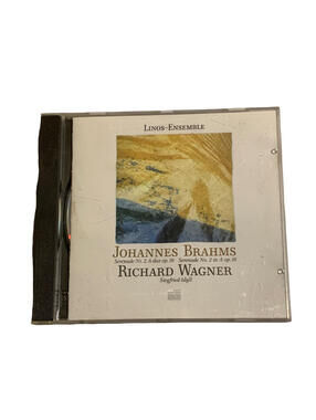 Linos-Ensemble CD Brahms Serenade No. 2 Op. 16 / Wagner Siegfried-Idyll